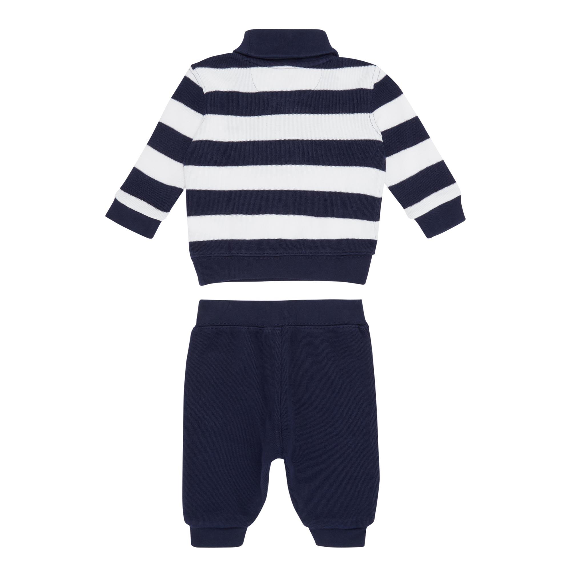 Fleece Rugby Top And Trouser Set